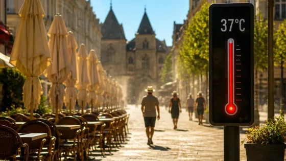 Châlons-en-Champagne : canicule estivale attendue samedi 11 juillet, jusqu’à 37 °C