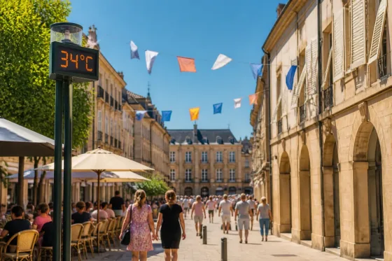 Châlons-en-Champagne : une journée très chaude et ensoleillée attendue jeudi