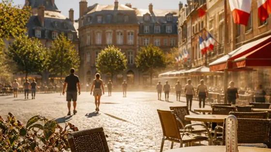 Charleville-Mézières : une journée de samedi marquée par la chaleur, jusqu’à 35 °C