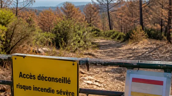 Cinq massifs du Var en risque incendie sévère ce samedi : la préfecture appelle à la vigilance