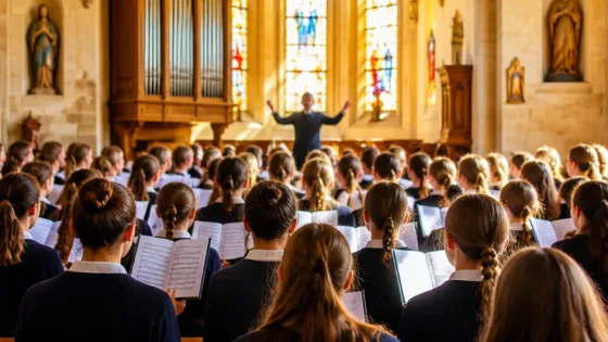 Colmar : les Petits Chanteurs de Saint‑André en tournée et remarqués à Sauvagnat