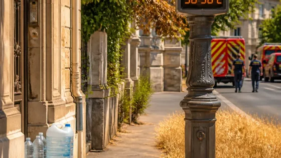 Dijon : la canicule se renforce, nuits chaudes et risque d’incendie élevé en Côte-d'Or