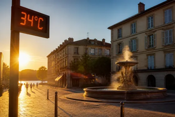Épinal : canicule prévue vendredi, vigilance sur les nuits encore chaudes