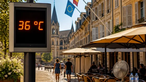 Évreux : forte chaleur et nuit étouffante attendues samedi 11 juillet
