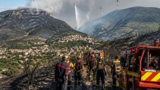 Incendie près de Die : la situation s'améliore mais les moyens restent mobilisés