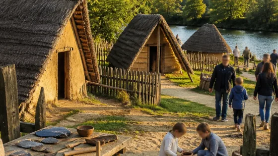 Journées du patrimoine : immersion préhistorique à l’Archéosite de la Haute-Île les 19 et 20 septembre
