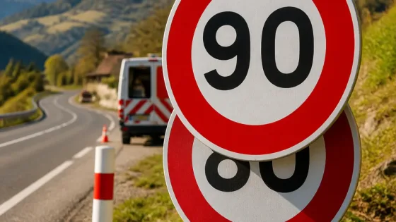 L’Isère remettra 3 076 km de routes départementales à 90 km/h dès le 1er janvier 2027