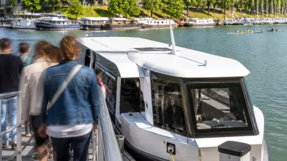 La navette fluviale électrique des Hauts-de-Seine reprend pour un mois de liaisons entre Boulogne et Issy