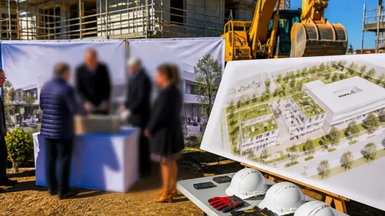 La Queue-en-Brie : première pierre posée pour « l'Archipel », nouvelle structure dédiée à l’autisme