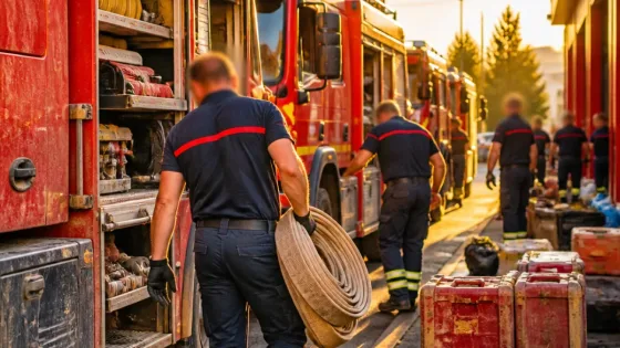 Les sapeurs-pompiers des Yvelines de retour après trois semaines d’intervention dans le Var