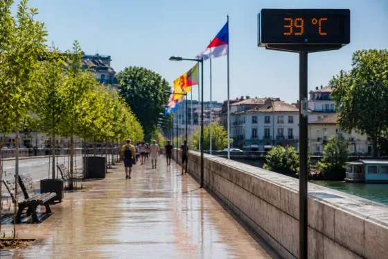Melun : forte chaleur annoncée vendredi, jusqu’à 39 °C en après‑midi