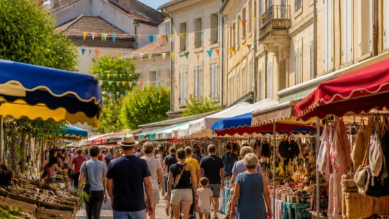 Mont‑de‑Marsan s'anime : la grande foire de la Madeleine investit le centre‑ville samedi