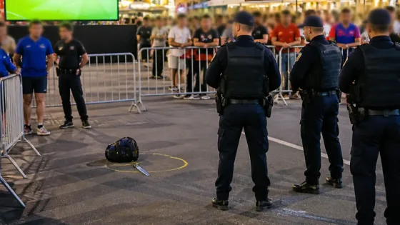 Mont-de-Marsan : un homme interpellé en centre-ville avec un couteau pendant le quart de finale