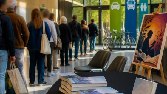 Montélimar : Bethsabée Krivoshey en dédicace à la Fnac pendant le festival