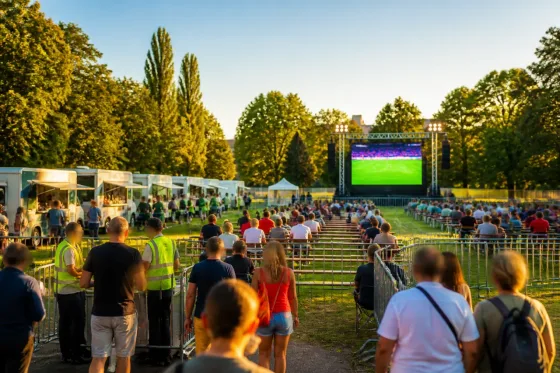 Nancy : Fan Zone à la Pépinière pour les demi‑finales, mode d'emploi pour les supporters