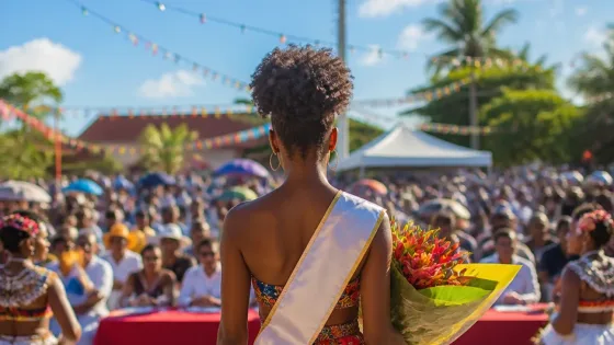 Norine Isidore, 33 ans, sacrée Miss Ronde 2026 à Saint-Laurent-du-Maroni