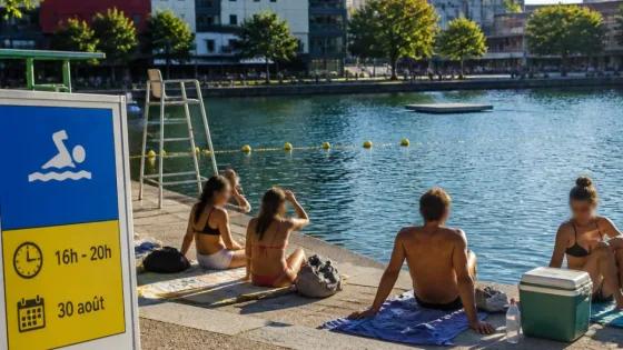 Pantin : la baignade gratuite dans le canal de l’Ourcq rouverte jusqu’au 30 août