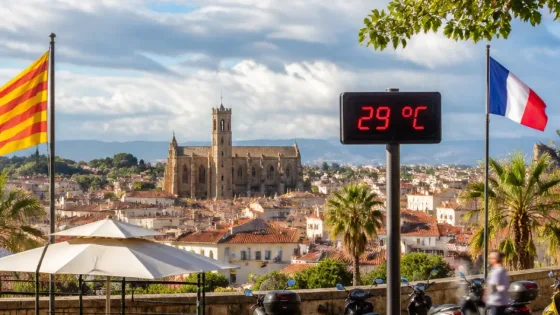 Perpignan : journée chaude et plutôt dégagée ce samedi 11 juillet 2026