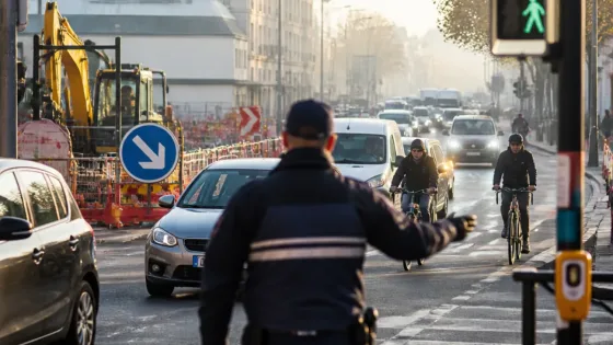 Poissy : la police municipale déployée matin aux heures de pointe au rond‑point de l'Europe