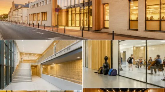 Poissy : un conservatoire moderne quatre fois plus grand ouvre ses portes