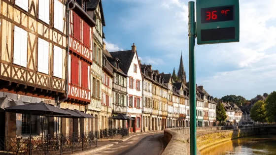 Quimper : canicule annoncée ce samedi, chaleur record et nuit étouffante