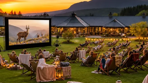 Saint-Benoît : soirée cinéma en plein air au jardin botanique avec Dessine moi un chamois