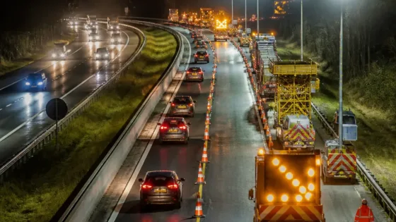 Salon-de-Provence : quatre mois de travaux nocturnes sur l'A7 entre Sénas et Salon-nord