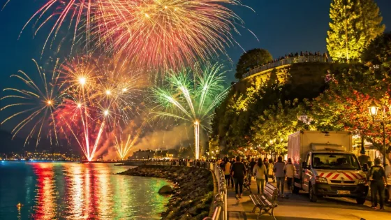 Thonon-les-Bains : le feu d’artifice du 16 août illuminera le quai et le Belvédère