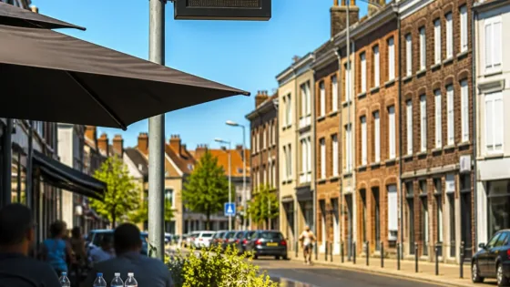 Tourcoing : une journée très chaude et un ciel largement dégagé mercredi 13 août