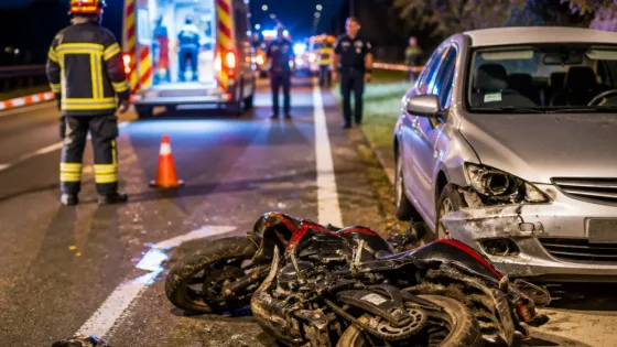 Un motard grièvement blessé après une collision sur la RN1 entre Cayenne et Matoury
