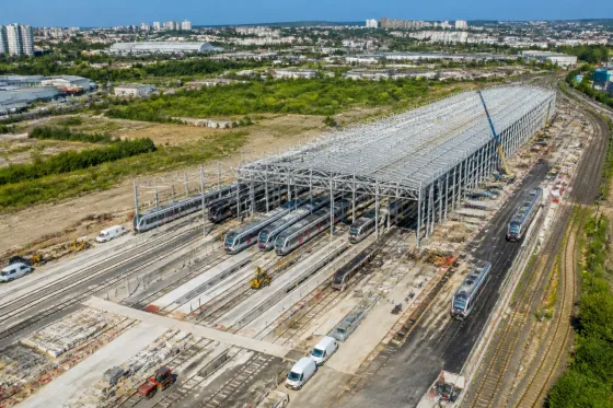 Un technicentre SNCF ultramoderne et le plus vaste d'Europe s'installe dans le Val‑de‑Marne