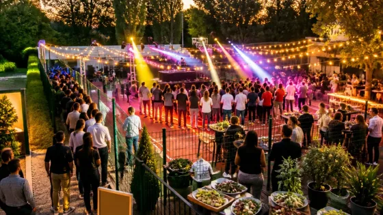 UnderSound investit le Tennis Club de Strasbourg pour une nuit électro et buffet libanais