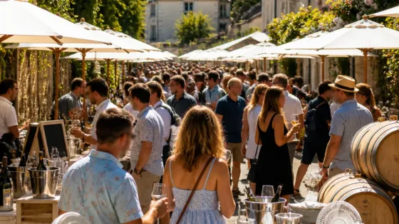 Vouvray fête ses 90 ans d’AOC sous la canicule, un village viticole réduit mais animé