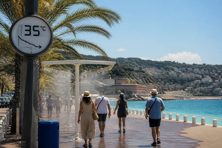Canicule dans les Alpes-Maritimes: un léger répit attendu à partir de jeudi
