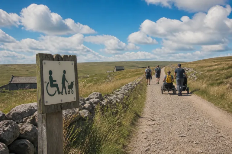 Sur l’Aubrac, la rando s’ouvre à tous: le label Balades à roulettes gagne du terrain