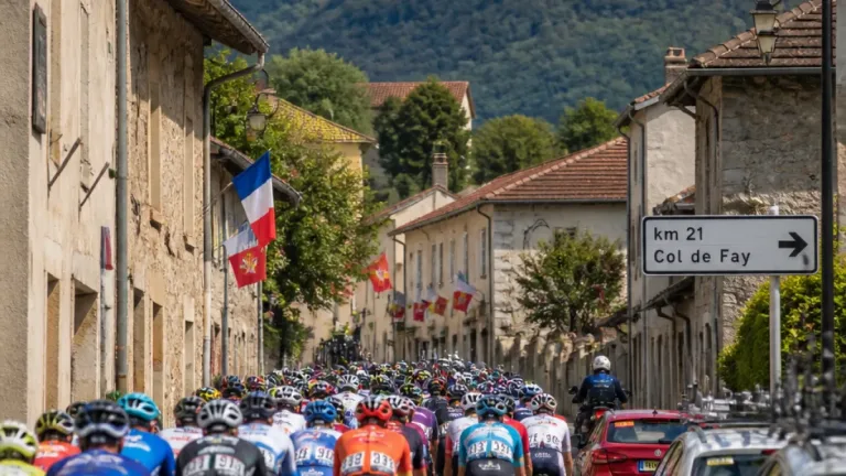 173 coureurs au départ de Lhuis pour la 2e étape de l'Ain Bugey Valromey Tour