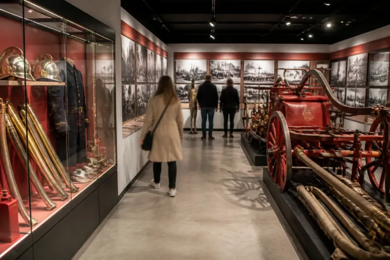 À Tulle, une exposition retrace deux siècles d’engagement des pompiers corréziens