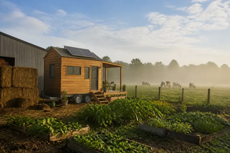 À Yèvres, une tiny house à la ferme invite à l’immersion et bouscule les idées reçues