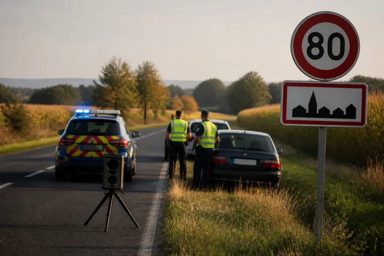 Indre: série de très grands excès de vitesse, quatre permis retenus à Parnac