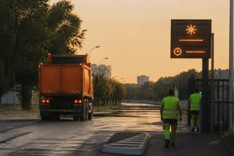 Canicule : horaires adaptés des déchèteries et tournées du soir maintenus dans la Métropole