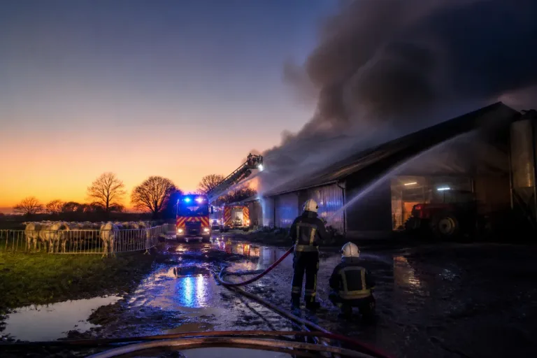 Incendie dans une ferme à Avessac : 74 bovins évacués, gros dispositif des pompiers