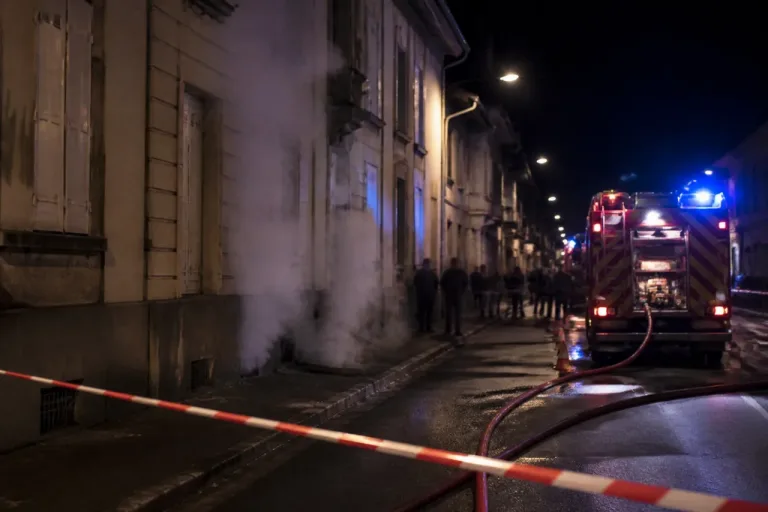 Marmande : feu de cave dans un immeuble de 30 logements, un homme hospitalisé