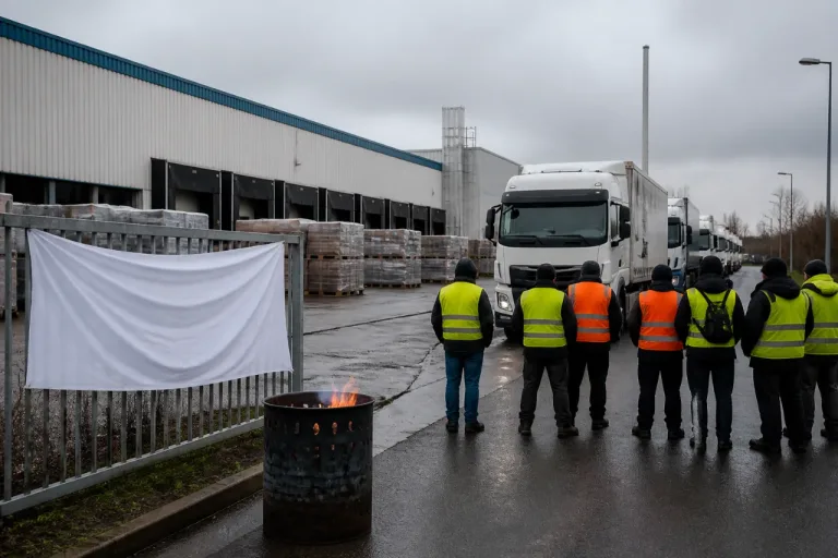 Montereau-sur-le-Jard : des salariés de la logistique en grève pour une meilleure reconnaissance