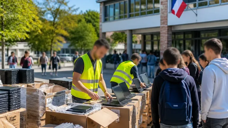 536 ordinateurs offerts aux lycéens de Castelsarrasin et Moissac pour réduire la fracture numérique