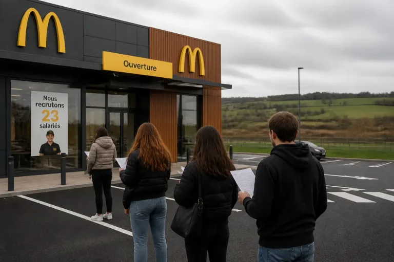 Domfront-en-Poiraie accueille le 8e McDonald’s de l’Orne et recrute 23 salariés