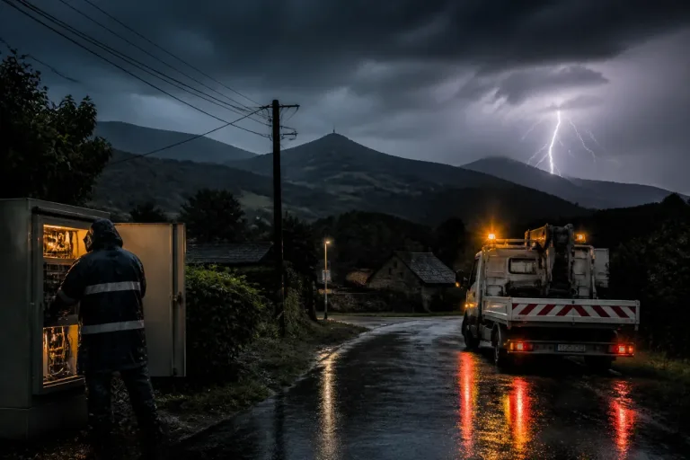 Orages dans le Puy-de-Dôme : jusqu’à 1.500 foyers privés de courant, rétablissement attendu ce soir