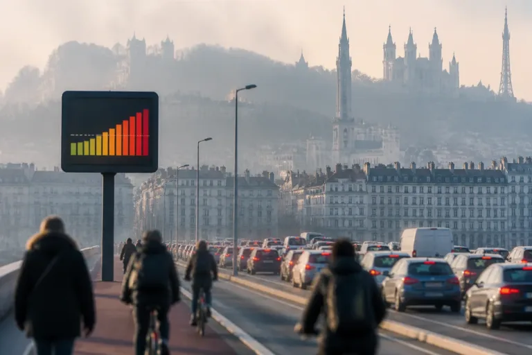 Air en Auvergne-Rhône-Alpes : progrès confirmés, mais Lyon sous pression des seuils 2030