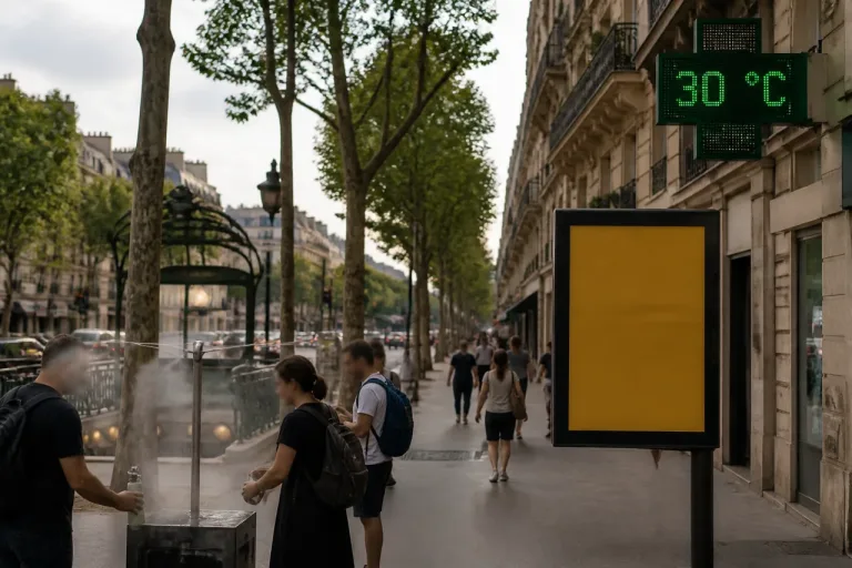 Canicule à Paris : retour en vigilance jaune, fin d’épisode mais prudence de mise