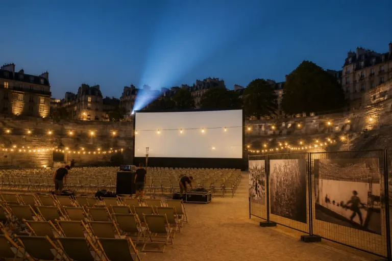 Dolcevita-sur-Seine transforme les Arènes de Lutèce en cinéma à ciel ouvert, du 2 au 6 juillet
