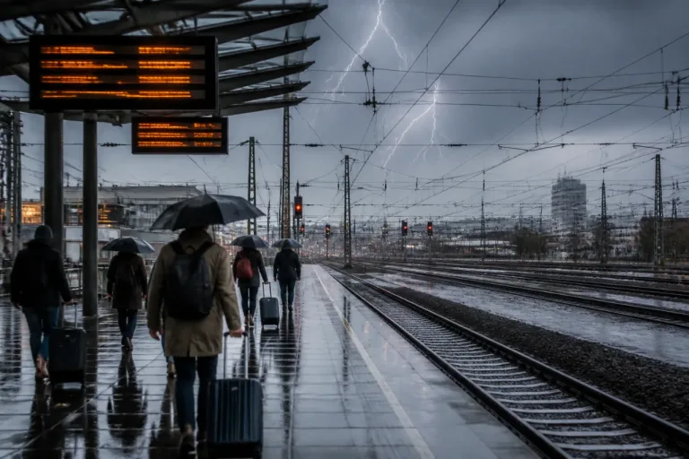 Orages: retards et suppressions sur l’axe Paris–Rouen–Le Havre pour plusieurs jours